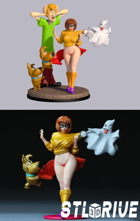 Velma Scooby Do - Digital STL Files for 3D Printing