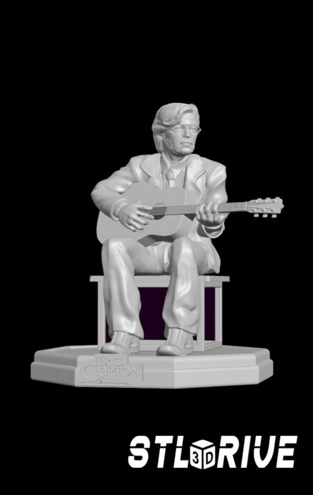 Eric Clapton Digital STL Files for 3D Printing