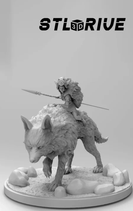 Princess Mononoke V3 Digital STL Files