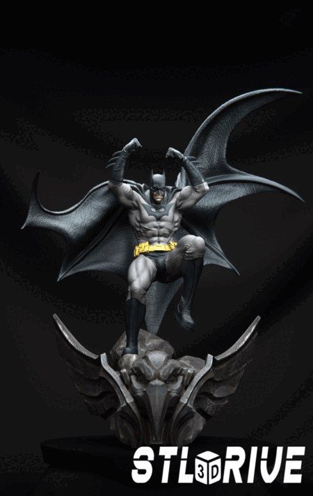 Unleash the Dark Knight with our collection of Batman digital STL files, perfect for 3D printing enthusiasts. These high-quality files capture Batman in various iconic poses, showcasing his strength, stealth, and heroic presence. Each design is meticulously crafted for detailed prints, ensuring that every aspect—from his cape to his utility belt—is faithfully reproduced. Ideal for collectors, fans, and hobbyists looking to create custom Batman figures, statues, or displays. Bring Gotham’s protector to life with these premium STL files for your next 3D printing project." This description combines both Batman's appeal and the precision of the STL files for 3D printing projects.