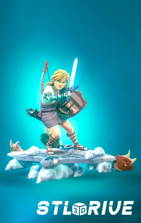 Link Standing Digital STL Files