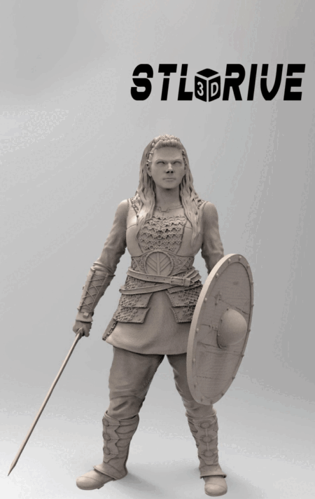 Lagertha Digital STL Files for 3D Printing