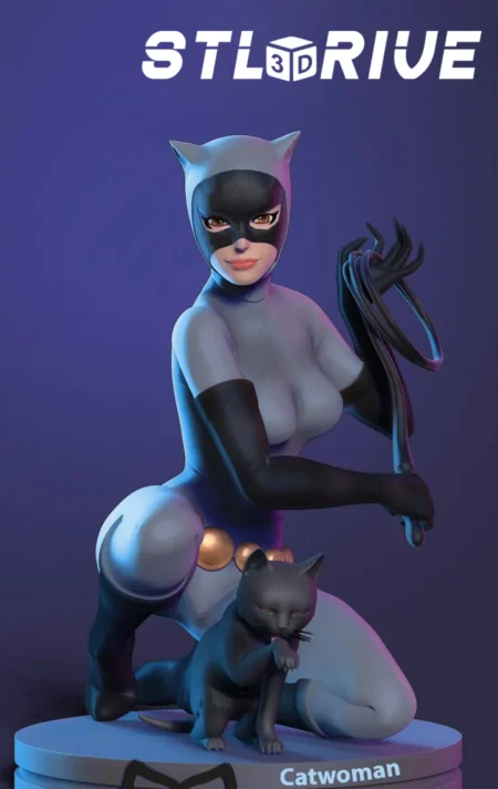 Catwoman and Cat