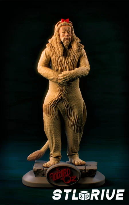 Cowardly Lion Digital STL Files