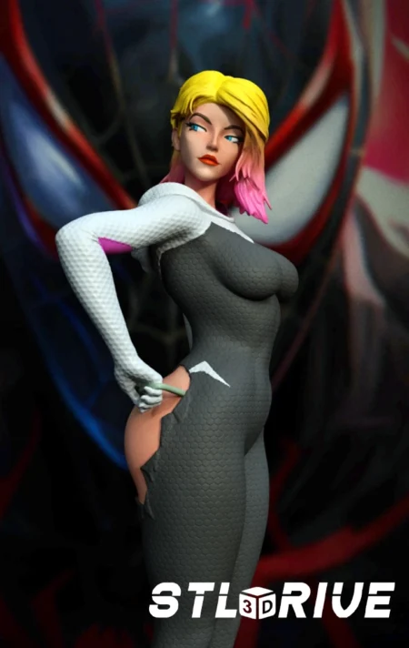 Gwen Stacy Digital STL Files