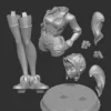 Harley Quinn Stylized Digital STL Files