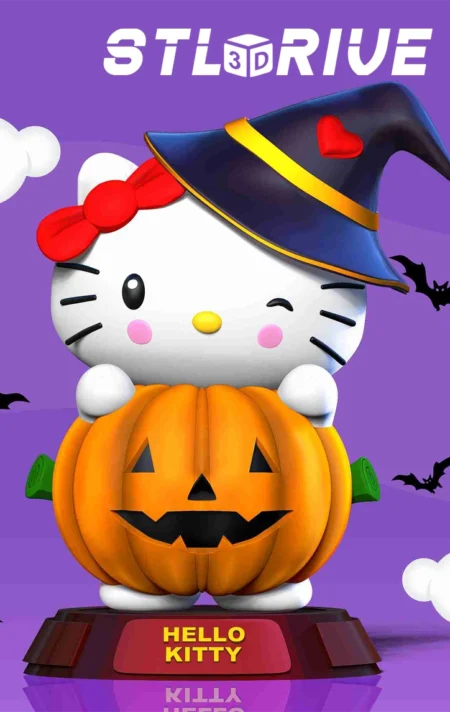 Hello Kitty – Halloween Digital STL Files