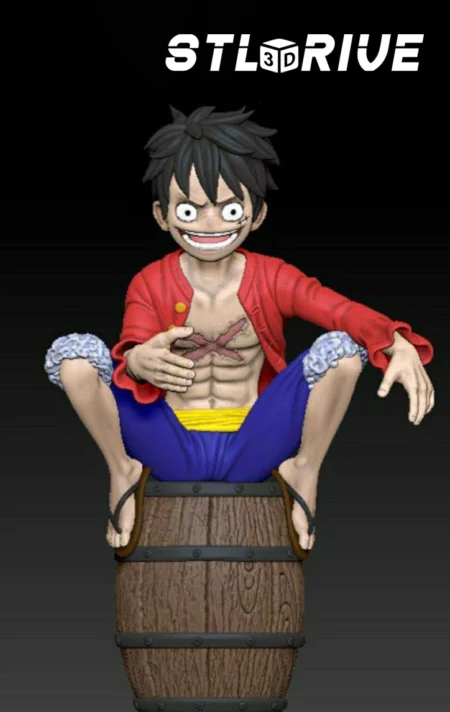 Luffy 3D Print STL Model