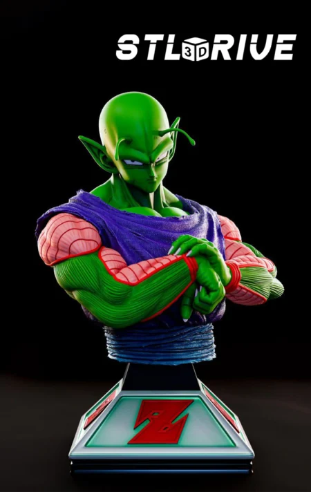 Piccolo Bust 3D Print STL Model 