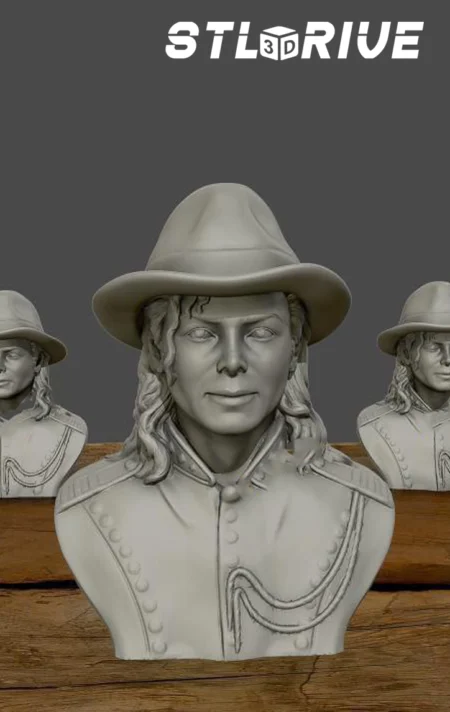 Michael Jackson 3D Print STL Model 