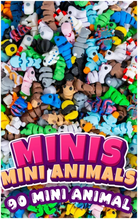 Mini Animals Pack – Adorable STL Files for 3D Printing