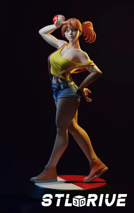 Realistic Misty 3D Print STL Model