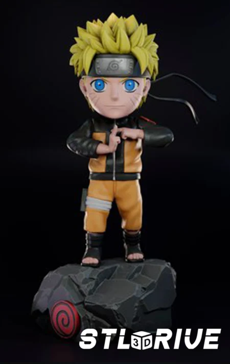 Chibi Naruto 3D Print STL Model