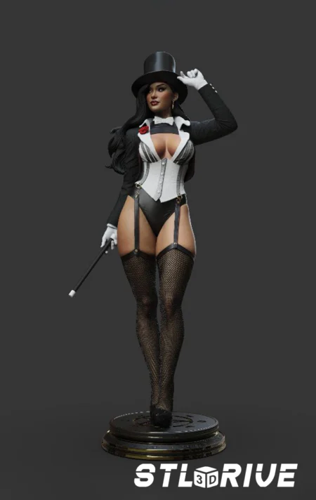 Zatanna New Style 3D Print STL Model 