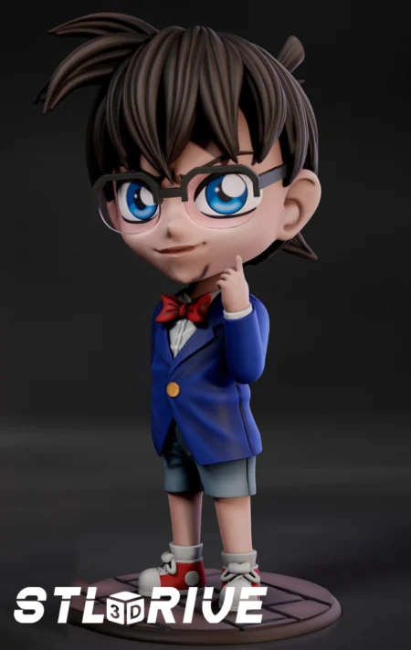 Chibi Conan Edogawa 3D Print STL Model