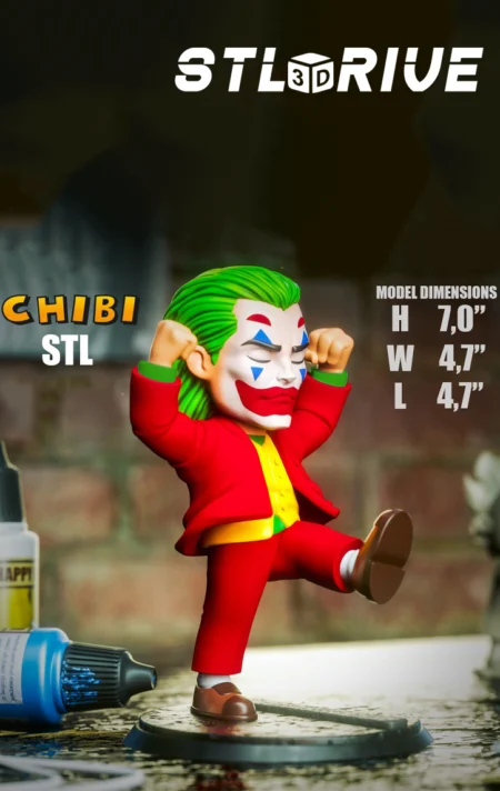 Chibi Joker Phoenix 3D Print STL Model