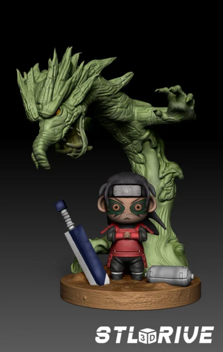 Hashirama Funko Pop 3D Print STL Model 