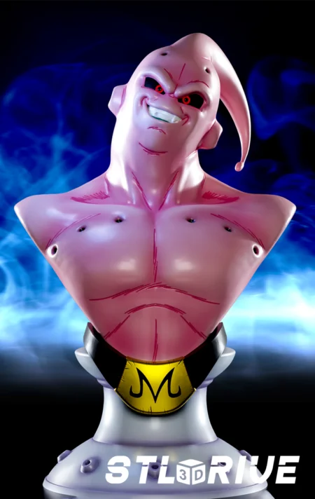 Majin Buu Bust 3D Print STL Model