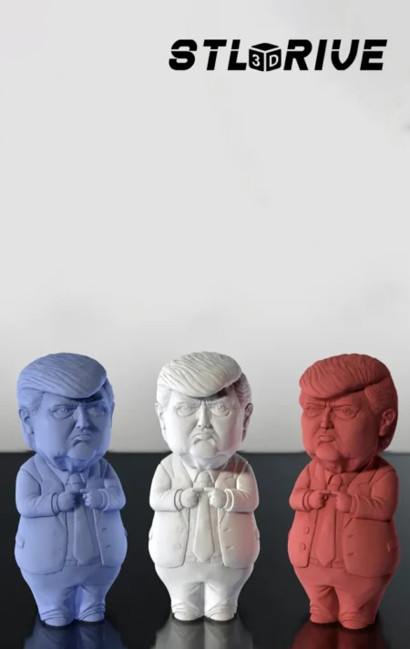 Mini Trump 3D Print STL Model 