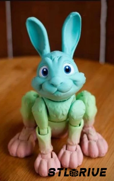  Bunny 3D Print STL Model 