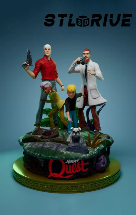 Jonny Quest 3D Print STL Model