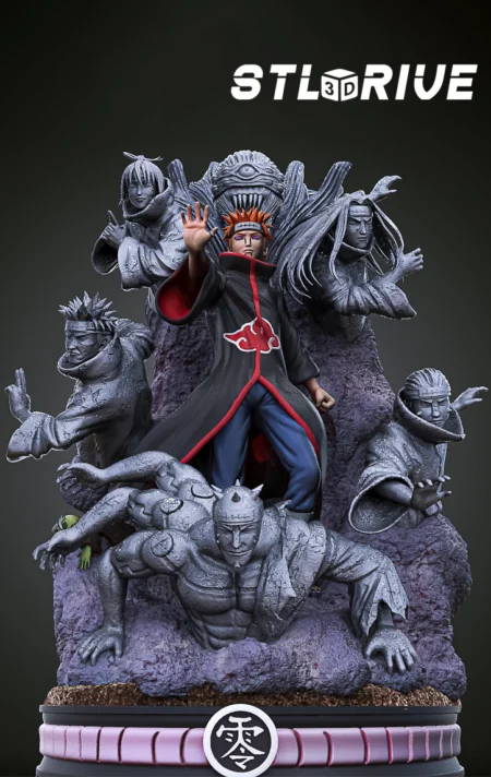 Pain Akatsuki Naruto Digital STL Files