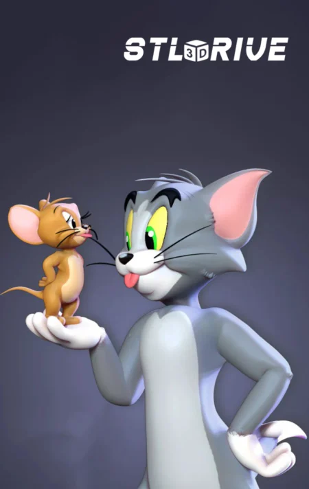 Tom & Jerry 3D Print STL Model