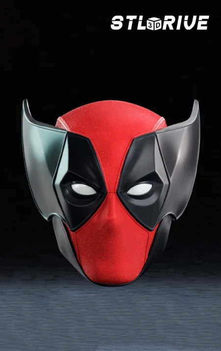 Wolverine Deadpool Mask Digital STL Files