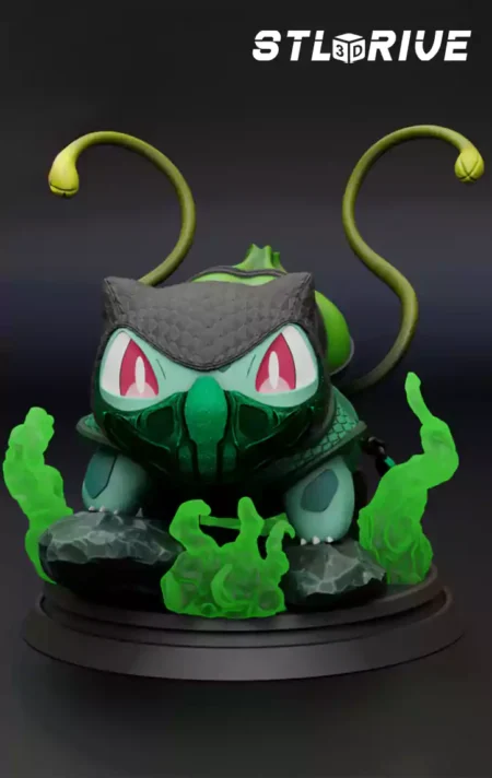 Bulbasaur 3D Print STL Model 