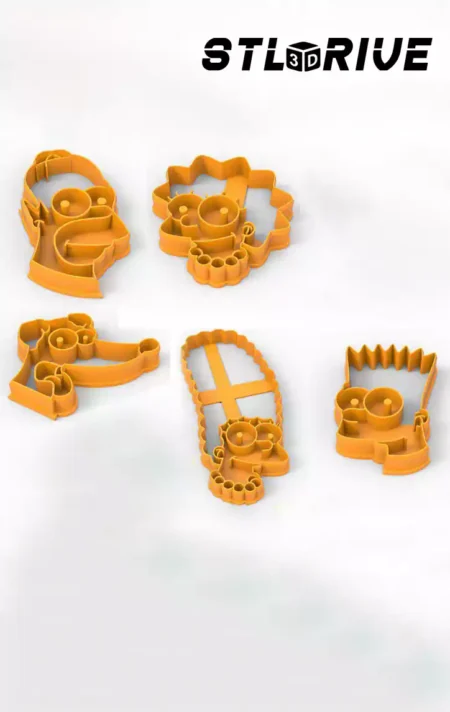 Cookie Cutter Simpson STL