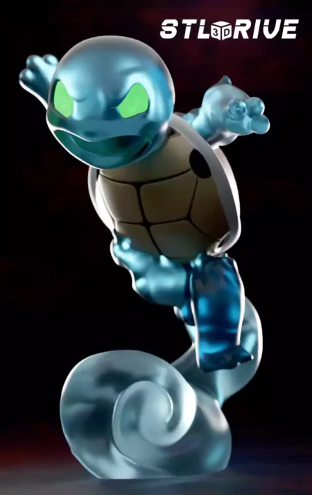 Squirtle 3D Print STL Model