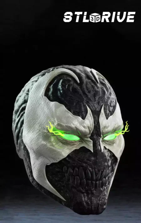 Spawn Mask STL 3D Print Model 