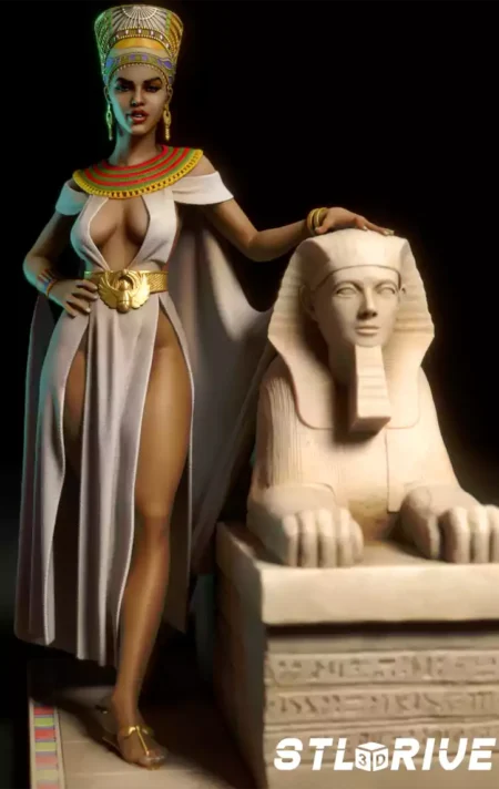 Nefertiti 3D Model 