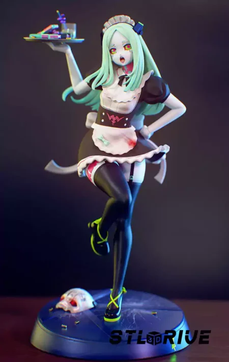 Maid Rebecca 3D Print STL 