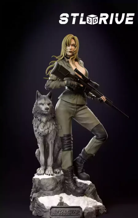 Sniper Wolf 3D Print STL Model 