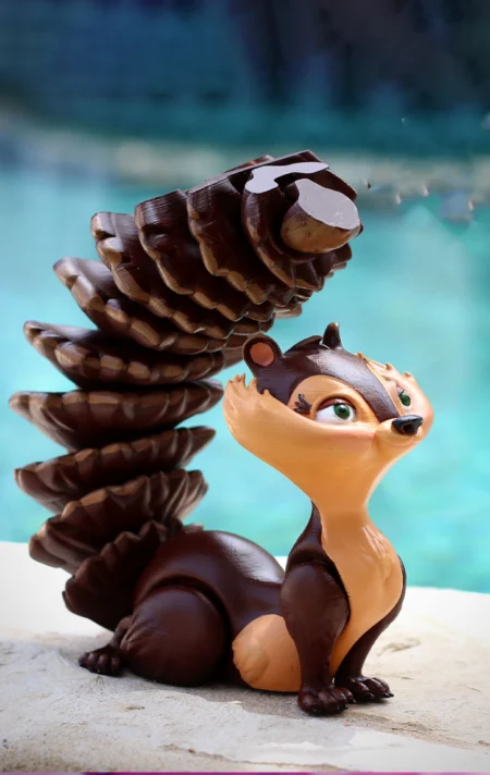 Squirrel STL 3D Print Model