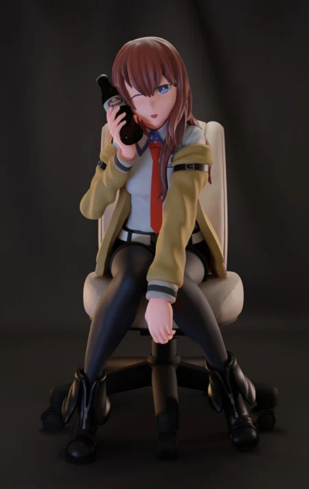 Kurisu Makise STL 3D Print Model