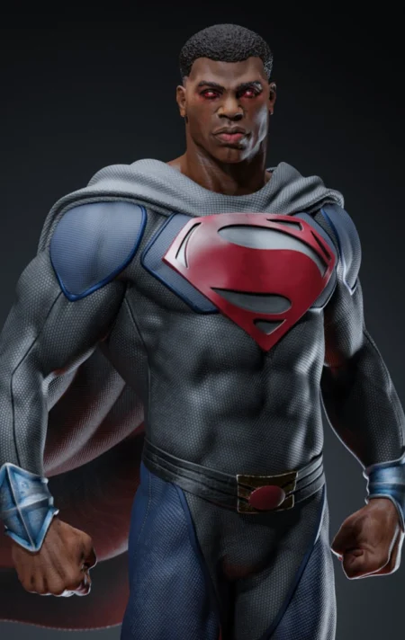 Val Zod Black Superman STL 3D Print Model