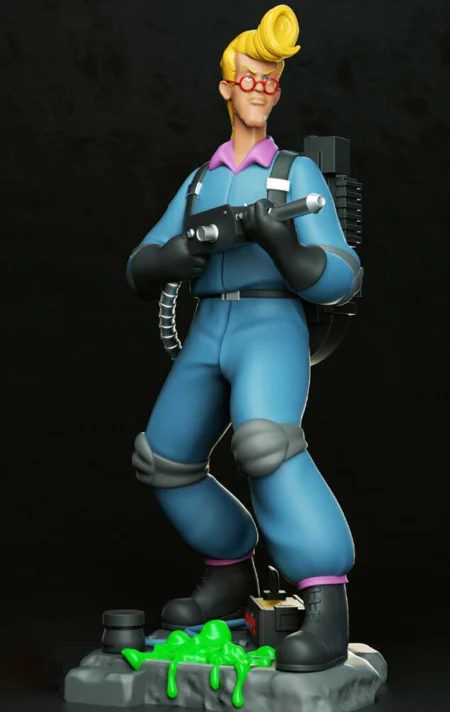 Egon Spengler STL 3D Print Model 
