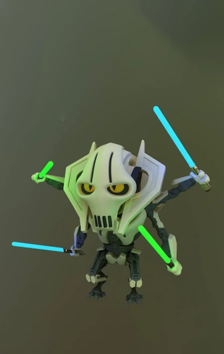 General Grievous Chibi STL 3D Print Model 
