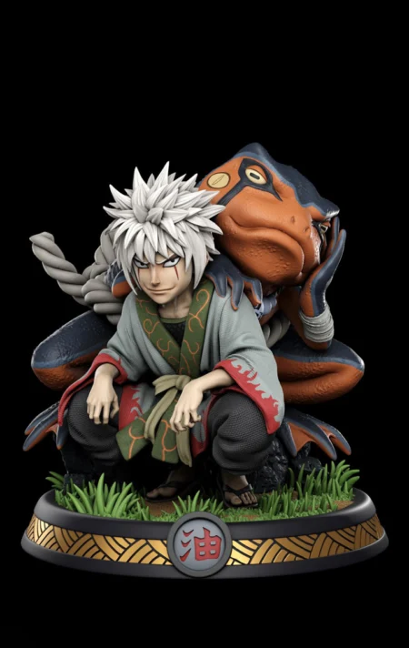Young Jiraiya STL 3D Print Model 
