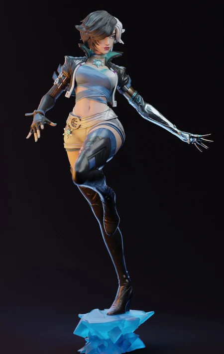 Luna Snow STL 3D Print Model 