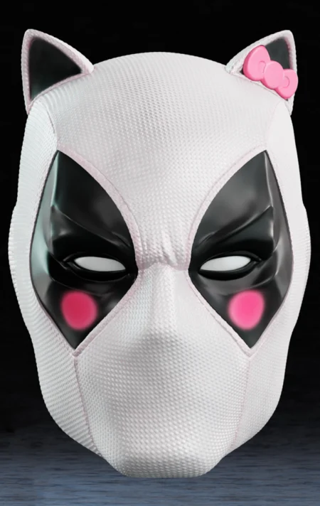 Hello Kittypool Mask STL 3D Print Model