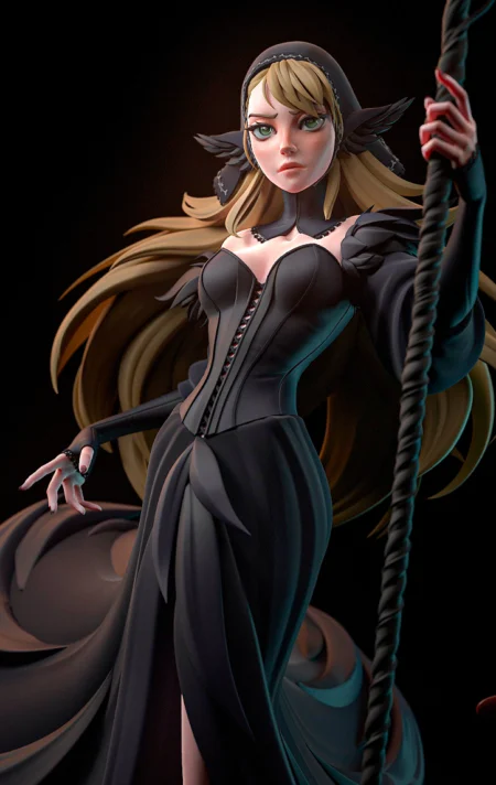 Marcille STL 3D Print Model 