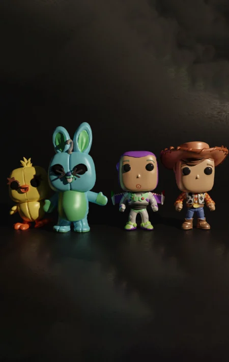 Toy Story Friends Funko STL 3D Print Model
