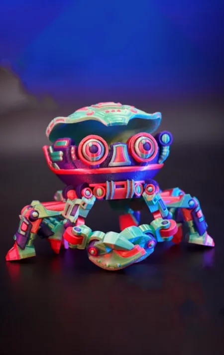Cyber Crab STL 3D Print Model