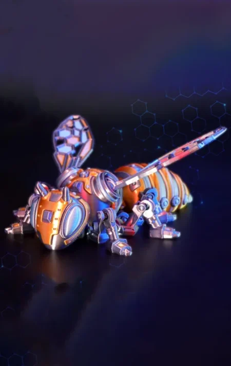 Cyber Bee STL 3D Print Model
