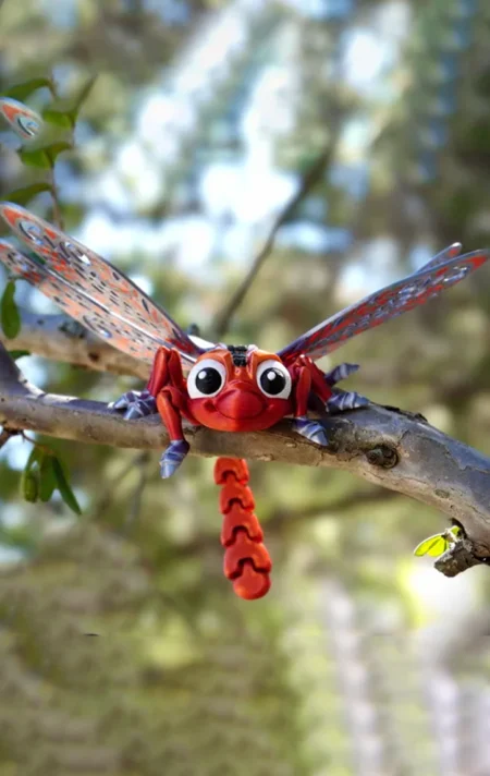 Dragonfly STL 3D Print Model