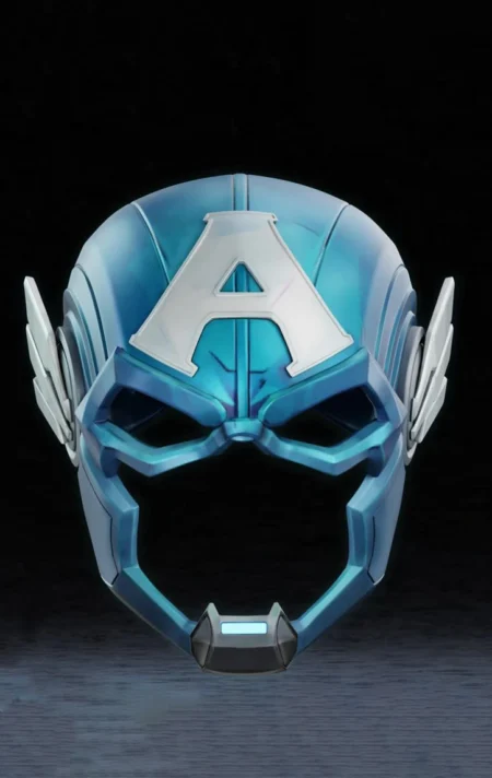 Captain America Rivals Mask STL 3D Print Model