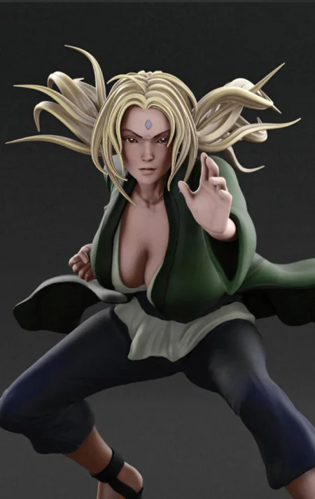 Tsunade Naruto STL 3D Print Model